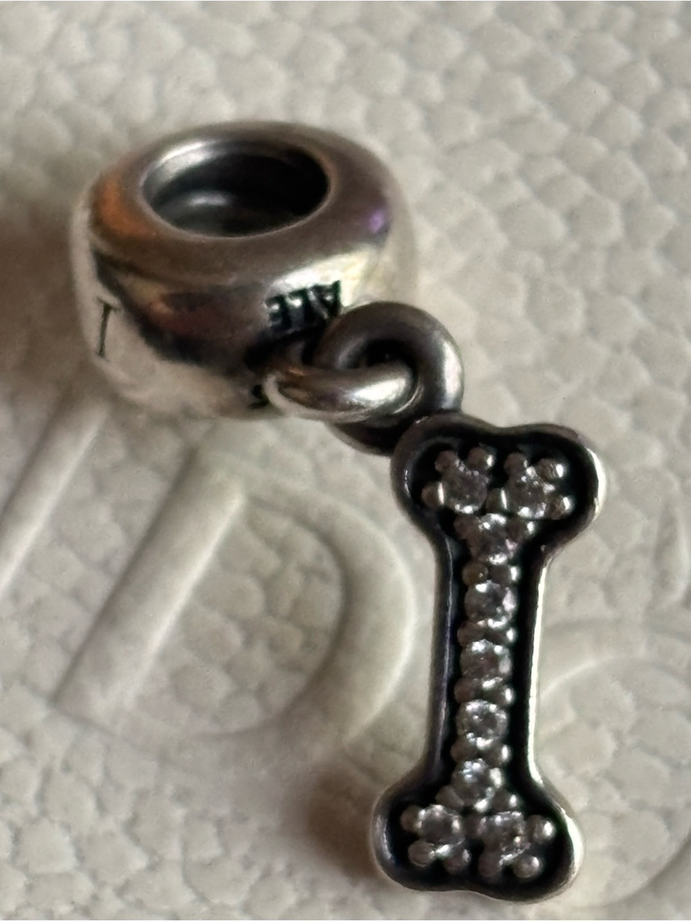 Pandora Retired I Love My Dog dangle charm